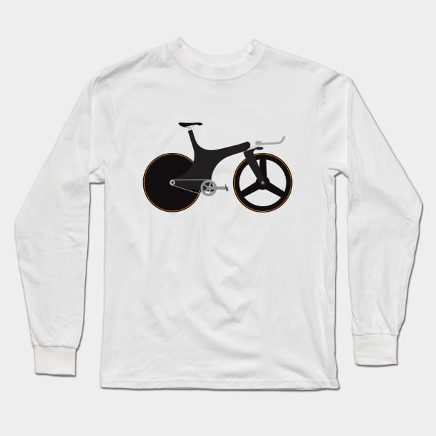 Track bicycle Long Sleeve T-Shirt by rheyes